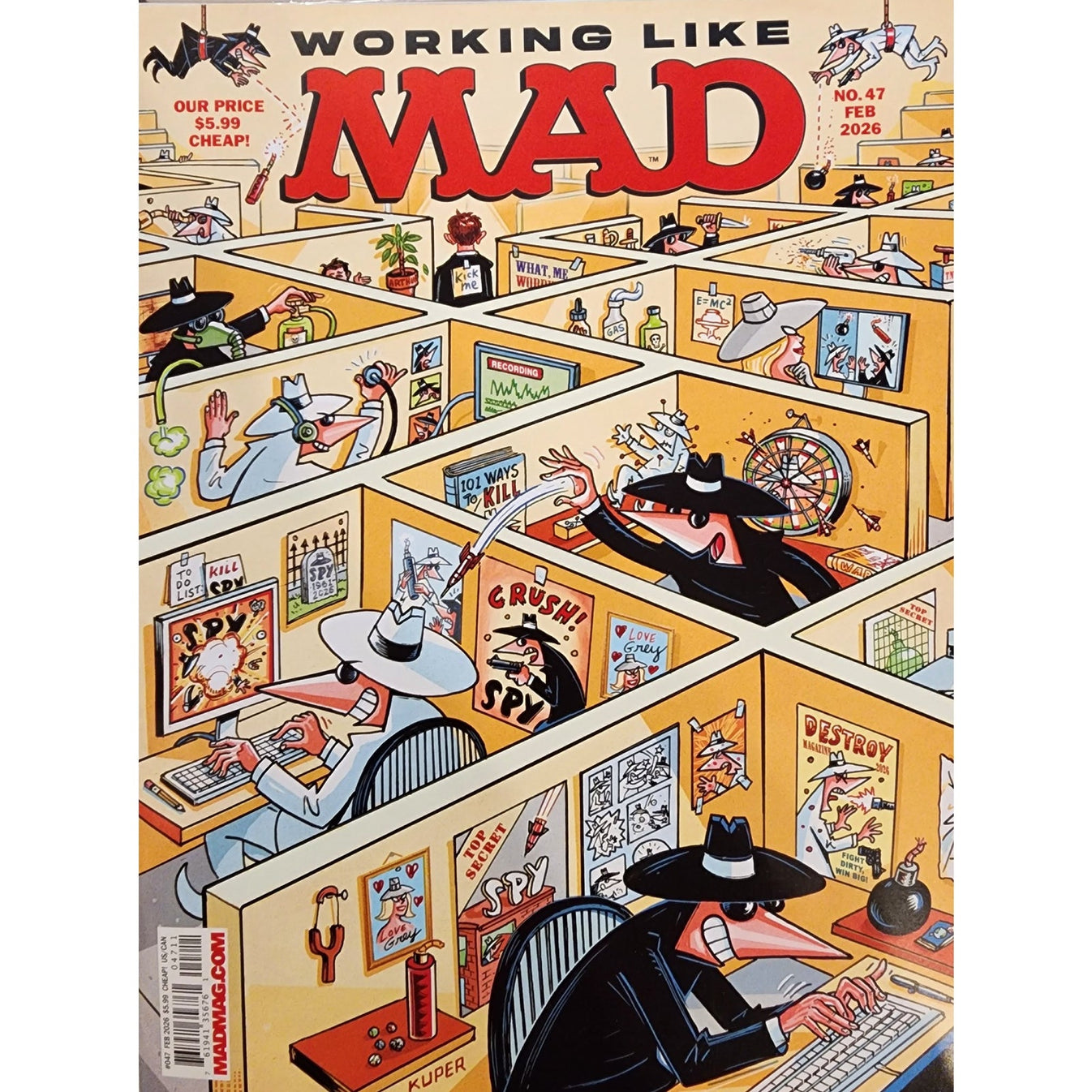 MAD Magazine Subscription 1 Year Print 6 Issues RocketMags